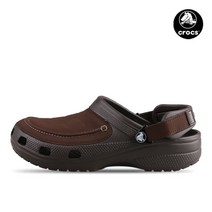 크록스 유콘 비스타2 클로그 남자 남성 슬리퍼 샌들 초코 207142-206, 옵션선택, 207142-206|M13_310