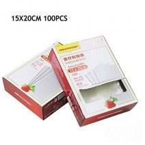 푸드세이버 진공실링기 진공포장기 떡포장기계 foodsaver 가정용 수축포장기 압축기 1개/몫 식품 진공 실러, 04 15x20CM