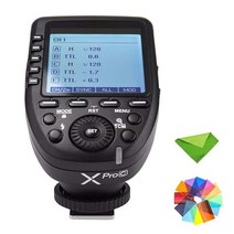 GODOX 동조기 Xpro-C 1 8000s HSS TTL 무선 플래시 트리거 5개 전용
