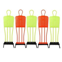 축구 프리킥 더미 장애물 수비수 벽 훈련 마네킹, 오렌지 5세트