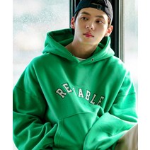 JEMUT 풀리 오버핏 기모 후드 5종 그린 OYHD2439 Fully Overfit Napping Hood Green