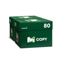 무림제지 M Copy 80g A4용지 에이포 복사용지 2박스, 5000매, A4