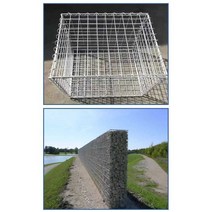 개비온철망 옹벽 돌담장 담장 돌담 사각철망 카페 공원, 1x0.3x0.5 미터(길이 너비 및 높이)