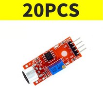 10개/20개 KY-037 Arduino AVR PIC 용 음성 사운드 마이크 센서 감지 언어 모듈 디지털 출력, HW-485 20pcs