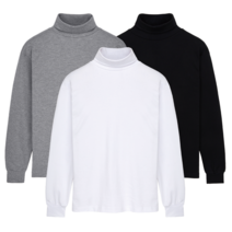 완티 베이직 반목 긴목 목폴라티 양면 남녀공용