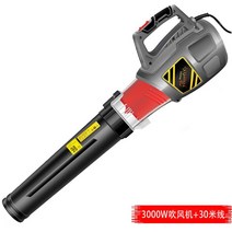 에어부스터 낙엽 부스터 강풍기 무선 송풍기 청소기 블로워, 3000W 스톰+30m 라인