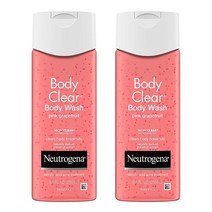 2개세트 뉴트로지나 바디 클리어 바디 워시 핑크 그레이프 자몽 250ml