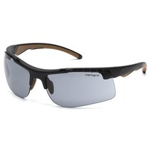 Carhartt Rockwood 안전 안경, Retail Packaging, Gray Anti-fog