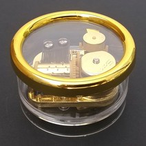 GDO4563 둥근 금속 회전뮤직박스 본체 생일 축가 오르골/회전뮤직박스/뮤직박스/대형오르골