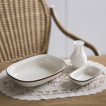 에라토 도자기 파스타접시 허니 타원 파스타볼 2P세트 브런치 샐러드볼 그라탕 리조또 그릇, 4. 그레이스 파스타볼 1P 블루