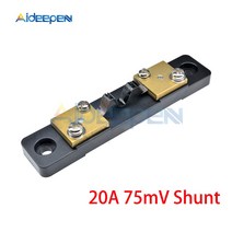 전기테스터기 FL-2 미터 용접 기계 황동 저항 DC 션트 납땜 전류 아날로그 패널, 02 20A Shunt