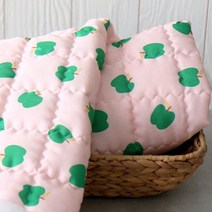 원단킹 천연꼰사인견누비] 사과(6309709)