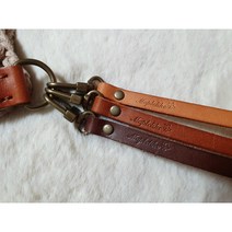 천연 소가죽 빈티지 (숄더용)가방끈 50cm