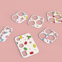 젤리곰 핸드폰 카메라 보호 필름 스마트폰 보호캡 아이폰14 프로 맥스 플러스 우체국택배, IPHONE 14 PRO MAX, H.하트베어구미클리어