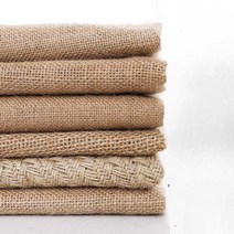 린넨 원단 황마 직물 삼베 패브릭 폭1.5x1m당 고급, 얇은 린넨(너비 1.5미터x길이1m당), 1개