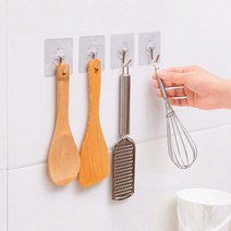 벽에붙이는 만능매직후크 50P 못없이액자걸기 접착식 찰떡고리, 단품, 단품