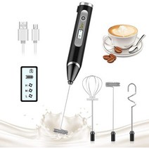 파운터반죽기 USB 충전식 휴대용 전기 우유 거품기 가정용 킬링 라떼, [01] Rechargeable