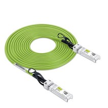 [블루] 컬러 10G SFP+ DAC 케이블 - 시스코 SFP-H10GB-CU3M 디링크 슈퍼마이크로 넷기어 미크로틱 ZTE 장치 포티넷용 트위낵스 SFP 케이블 3m, 5m, Green
