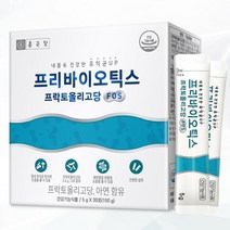 종근당 프리바이오틱스 프락토올리고당 30포 질유산균 면역력영양제 여성질유산균