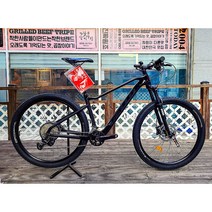 [삼천리자전거 플러스샵] 첼로 XC 프로40 PRO 2022 27.5인치 카본 MTB 산악 자전거 시마노 풀 XT 24단 - 100% 완조립 배송 / 사은품 헬멧 고급페달 증정, 블랙(유광)/블랙(무광) - ML 사이즈
