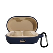 Jabra Elite 7 Pro Shock Proof 무선 이어폰 보호 슬리브 충격 방지 방지 커버에 호환되는 하우징, 자정 블루