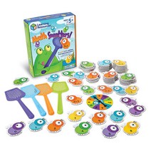 러닝리소스 파리찰싹 덧뺄셈게임 LER3058 수학보드게임 유아 초등 사칙연산 덧셈 뺄셈, 파리찰싹 덧셈 뺄셈 게임 [LER3058]