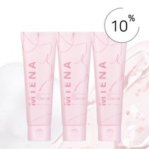미에나 핑크솔트 폼클렌징 여드름 사춘기 피부 지성 피부 트러블 전용, 클렌저 3개 + 선물용 쇼핑백 소