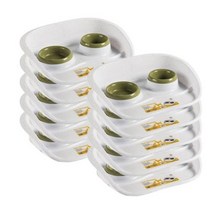 반려동물 디너 식기 파스텔그린 10P 애견 애묘 밥그릇, 반려동물 디너 식기 파스텔그