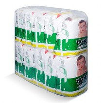 방글방글 일회용 일자형 기저귀 신생아용, 신생아, 100매