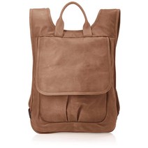 Piel Leather 슬림 노트북 플랩 백팩 차콜 슬림 노트북 플랩 백팩, Toffee