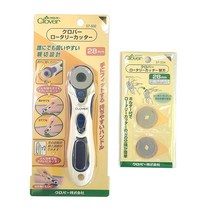 크로바 28mm 로터리칼 로터리커터 원형재단칼 세트 (본품1개+리필2개)