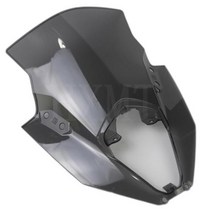 오토바이바람막이 윈드실드 가와사키 닌자 650 EX650 ER6F 2020 2021 202, grey