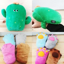 손목쿠션 선인장 곰발바닥 (선택)-휴대용 낮잠베개
