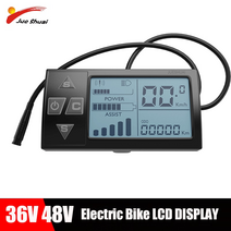 전동킥보드 전자 48v 방수 lcd 디스플레이 사이클링 속도 컨트롤러 전기 제어판 디스플레이 전기, 48v 액정 방수, 1개