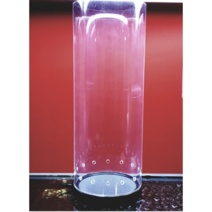 아크릴 원통 버블 여과기 100-300B 열대어 구피 거북이 어항 수족관