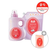 비앤비)유연제(베르가못) 1.5L(용기)+1.5L(리필)+800ml랜덤증정_R427