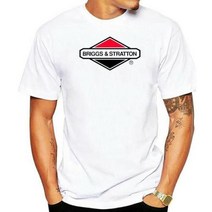 전동예초기 전동잔디깍기 예초기 브릭스 스트래튼 잔디 깎는 기계 엔진 티셔츠 AliExpress, Men white+M