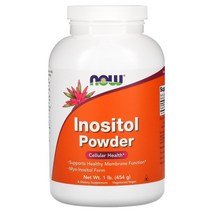 Now Foods 나우 푸드 이노시톨 분말 454g1lb, 4 온스