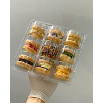 수제 다쿠아즈 다쿠아즈9구 만원팩 마카롱꼬끄 구움과자 답례쿠키 프랑스디저트