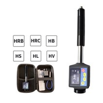 측정기 360 경도계 6-in-1 금속 경도 시험기 합금강 스테인레스 주철 HRC HRB HL HB HV HS 도구, Metal tester-grey