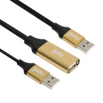 USB2.0 리피터 케이블 10M AM-AF 2중차폐 유전원 USB 연장케이블, 1개