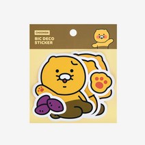 카카오프렌즈 춘식이 빅 데코 스티커 폰구미기 팬시 단체선물 캐릭터 귀여운 문구