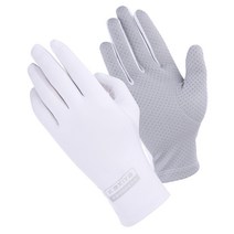 카시야 쿨 스판 실리콘 양손 캐디용 장갑, 여성용 M