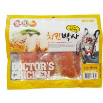 스트레스완화 강아지 육포 닭가슴살 2개 비숑간식 웰시코기간식 강아지육포간식 져키