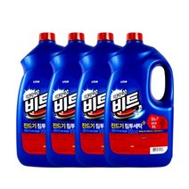 비트 액체세제 일반용 액상세제 본품, 4L, 4개