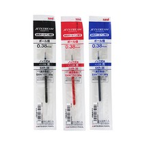 제트스트림 볼펜 리필심 0.38mm 블루, 5개