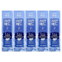 시린메드 에프 에델바이스 치약 100g, 5개