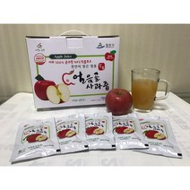 [별님이네농원]100% 밀양 얼음골 사과즙(120ml*50포), 1박스, 120ml