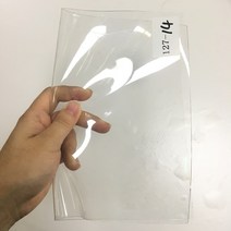 페이즐리원단 수입 바느질 1MM 반투명 인조 가죽 시트 PVC 비닐 필름 포장 장식 가방 만들기 DIY 공예 재료 30x120cm, 14.12714