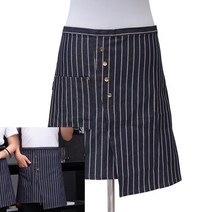 허리 앞치마 스트라이프 빅사이즈앞치마 선생님원피스앞치마 미용사앞치마 미용실롱앞치마 커플앞치마 어린이